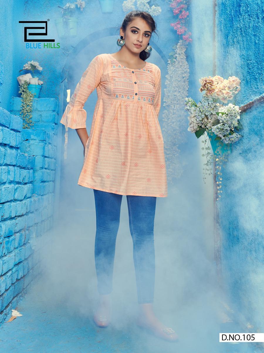 Blue Hills Modern India Vol  1 Western Top Catalog