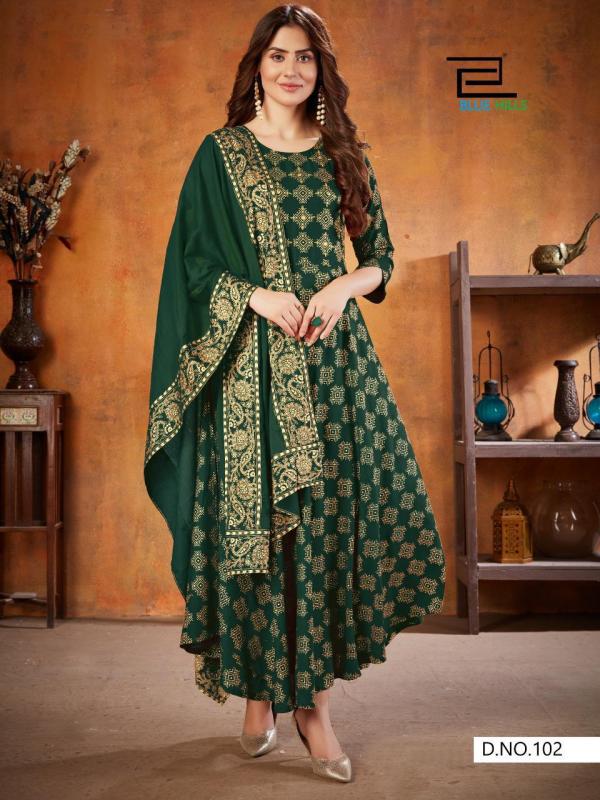 Blue Hills Soul Mate 3 Rayon Fancy Kurti With Dupatta Catalog