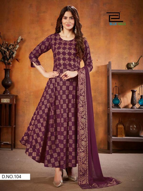 Blue Hills Soul Mate 3 Rayon Fancy Kurti With Dupatta Catalog