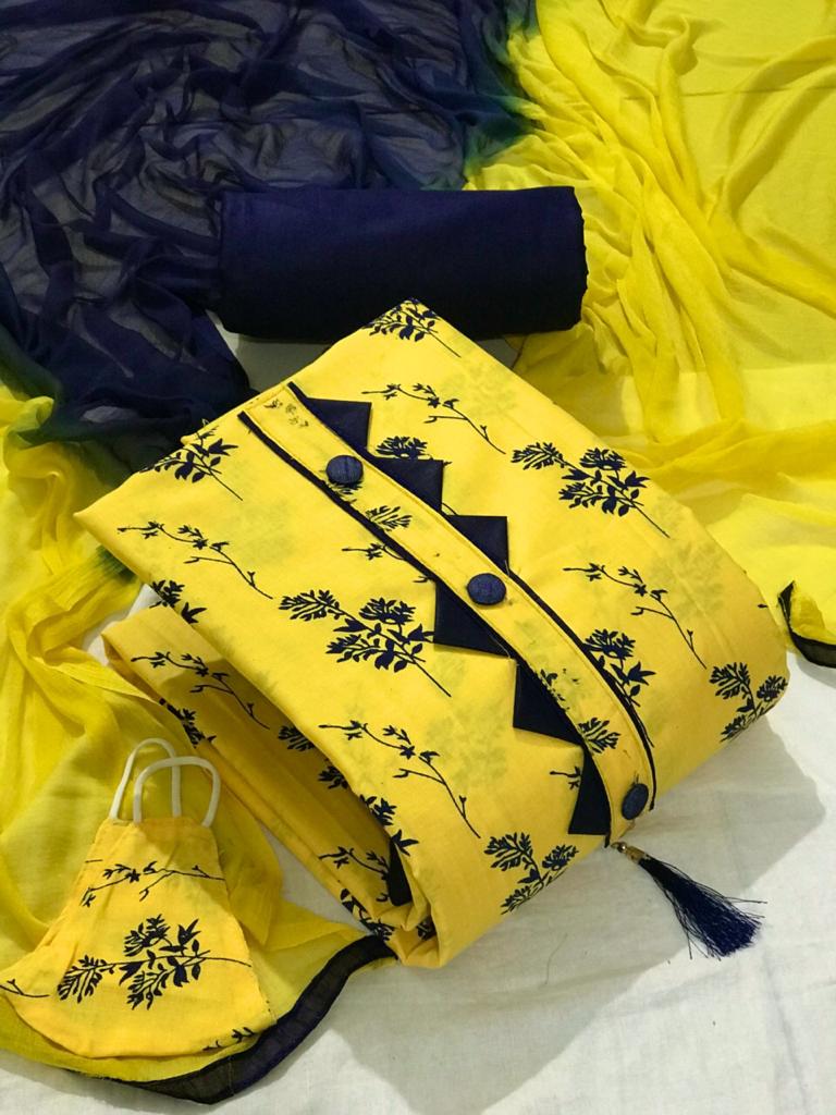 Fc Slub Cotton 5 Designer Casual Wear Cotton Dress Catalog