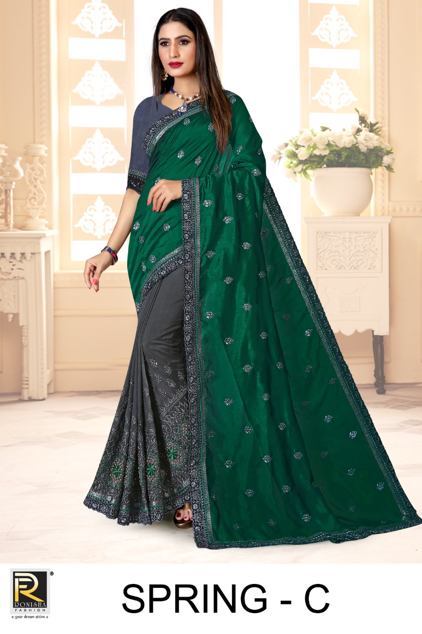 Ranjna Spring Indian Traditional Wear Latest Saree Collection