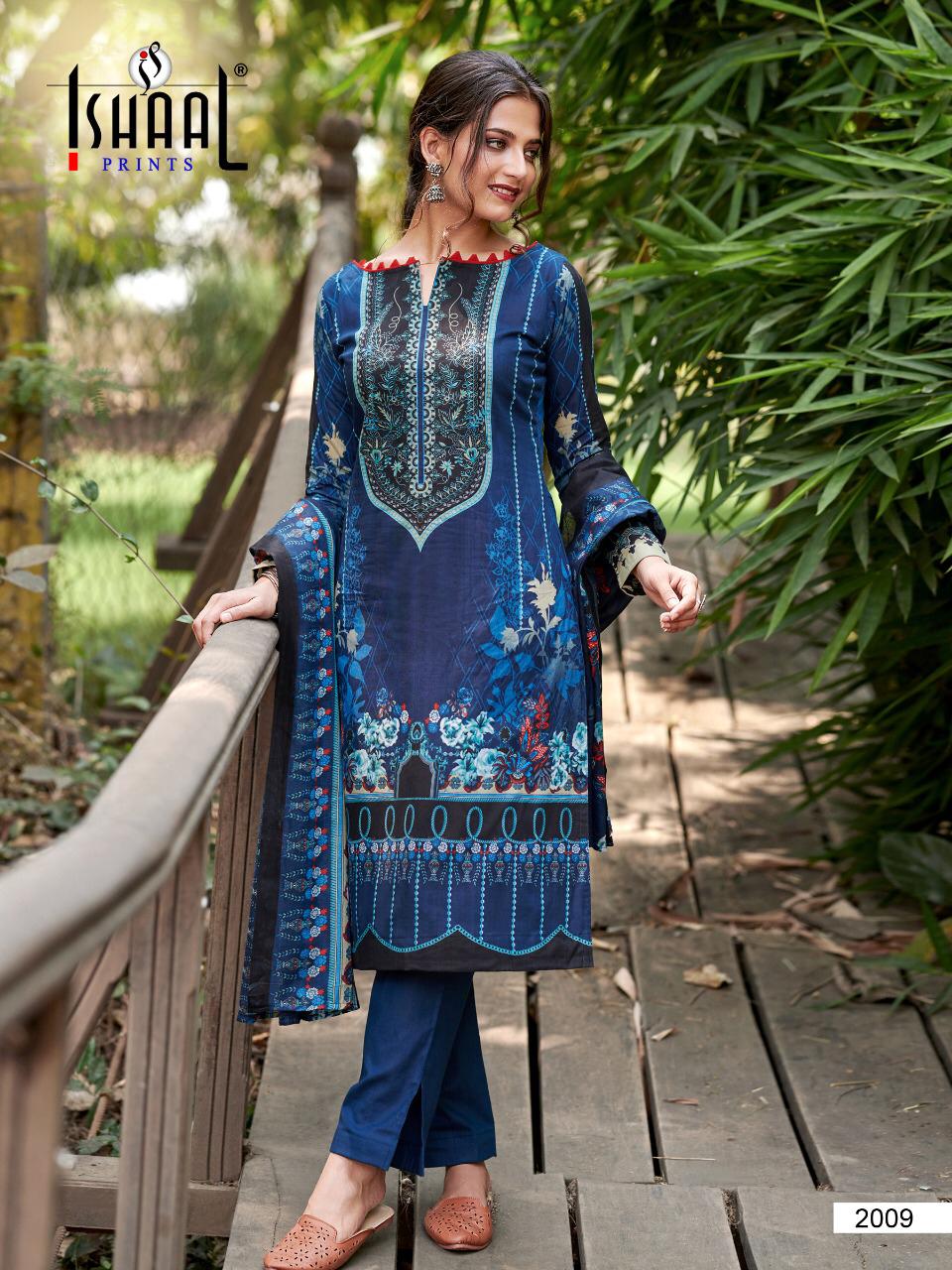 Ishaal Gulmohar Combo Vol  2 Karachi Dress Material Catalog