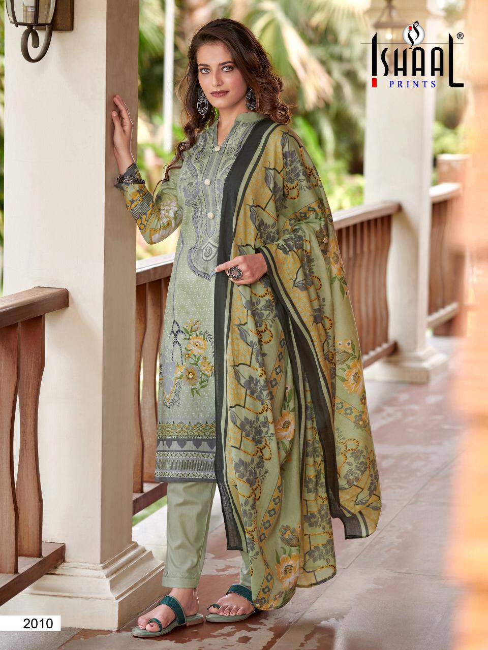 Ishaal Gulmohar Combo Vol  2 Karachi Dress Material Catalog