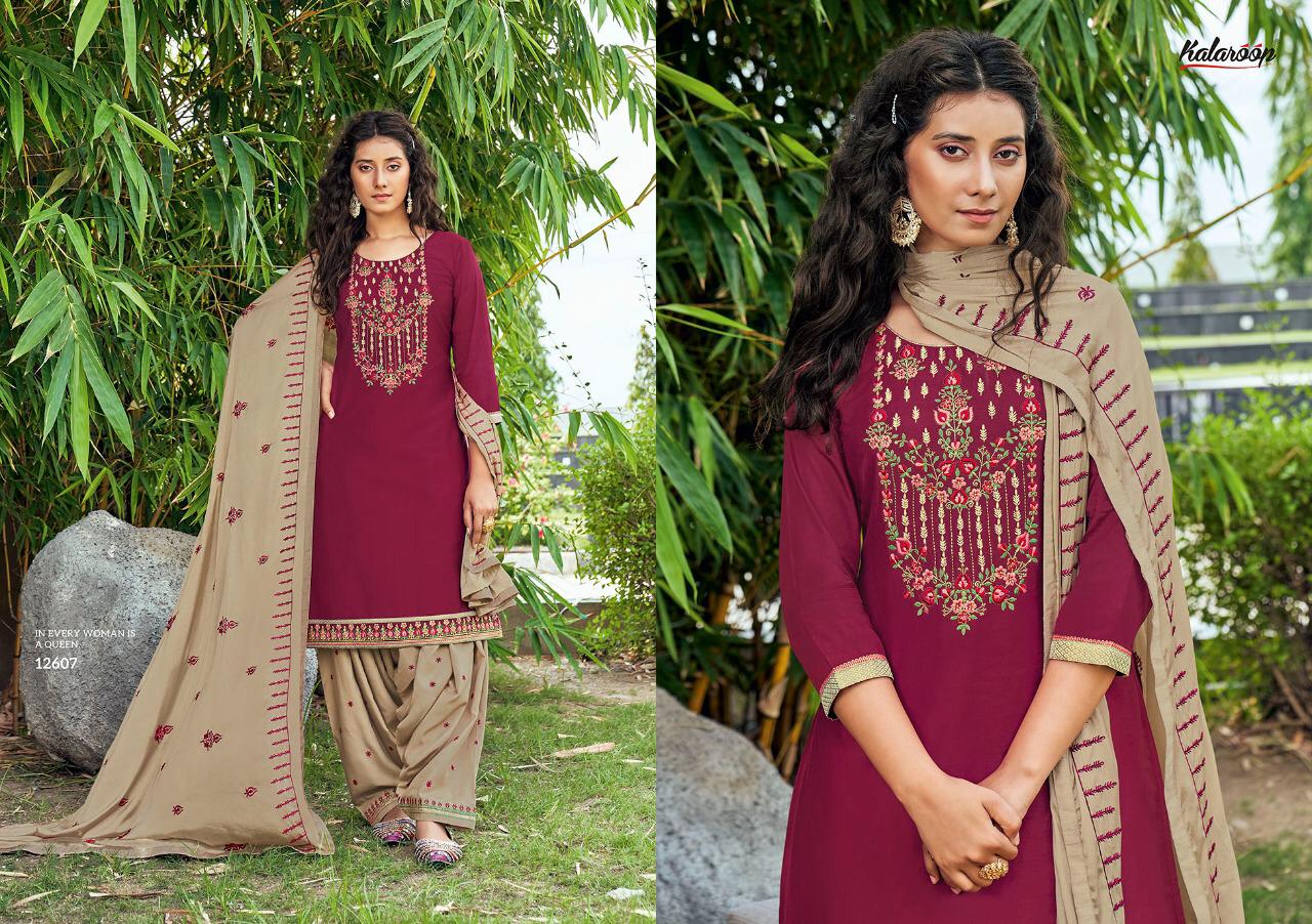 Kalaroop Fashion Patiyala Vol  31 Designer Silk Ethnic Wear Ready-made Salwar Suits Catalog