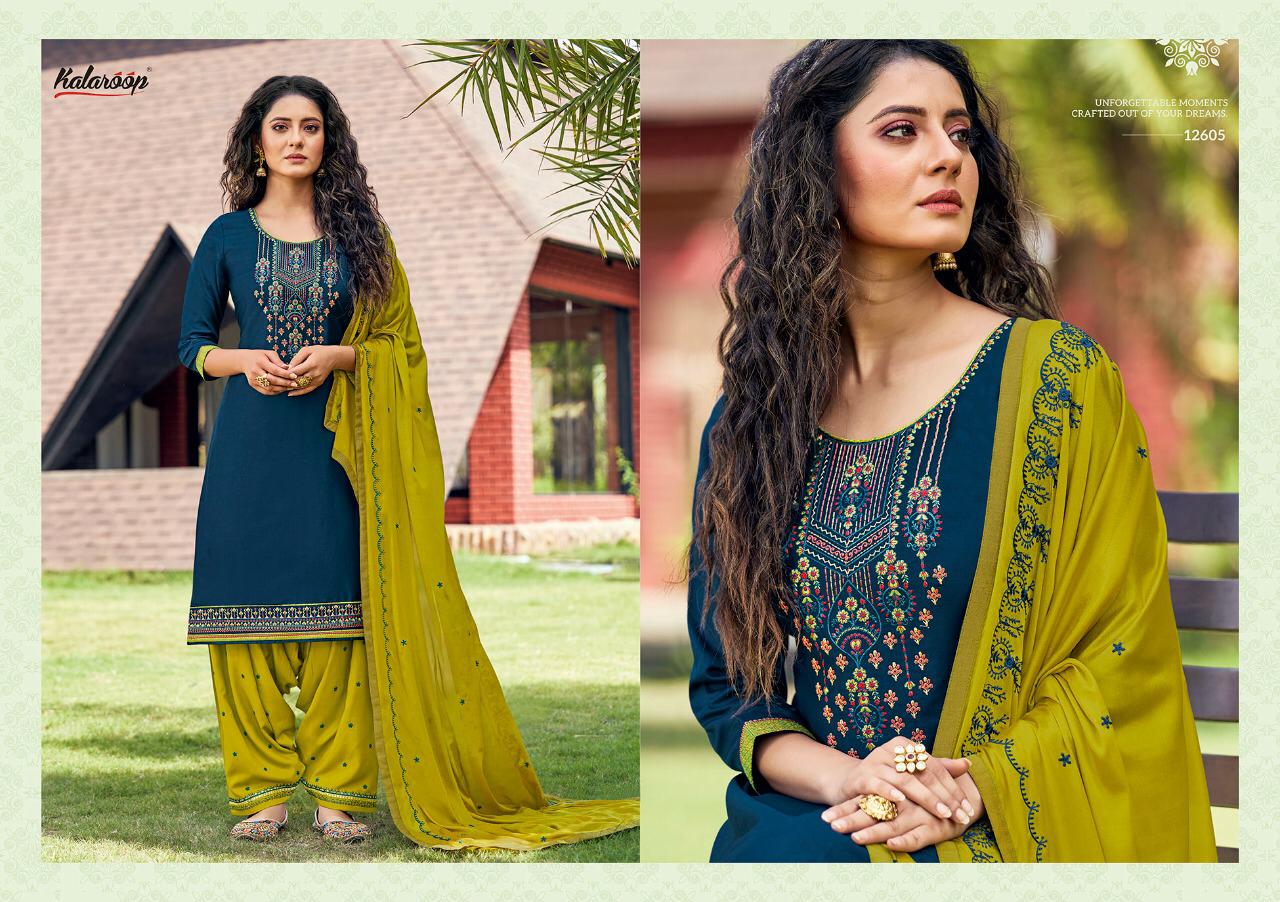 Kalaroop Fashion Patiyala Vol  31 Designer Silk Ethnic Wear Ready-made Salwar Suits Catalog