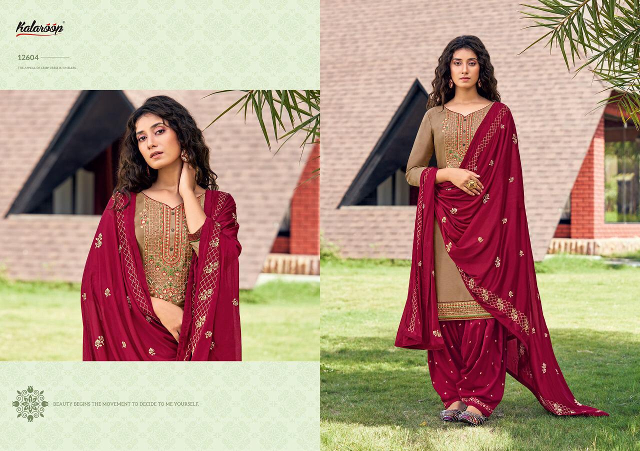 Kalaroop Fashion Patiyala Vol  31 Designer Silk Ethnic Wear Ready-made Salwar Suits Catalog