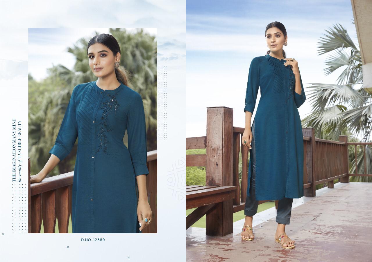 Kalaroop Pears Fancy Wear Designer Kurti Catalog