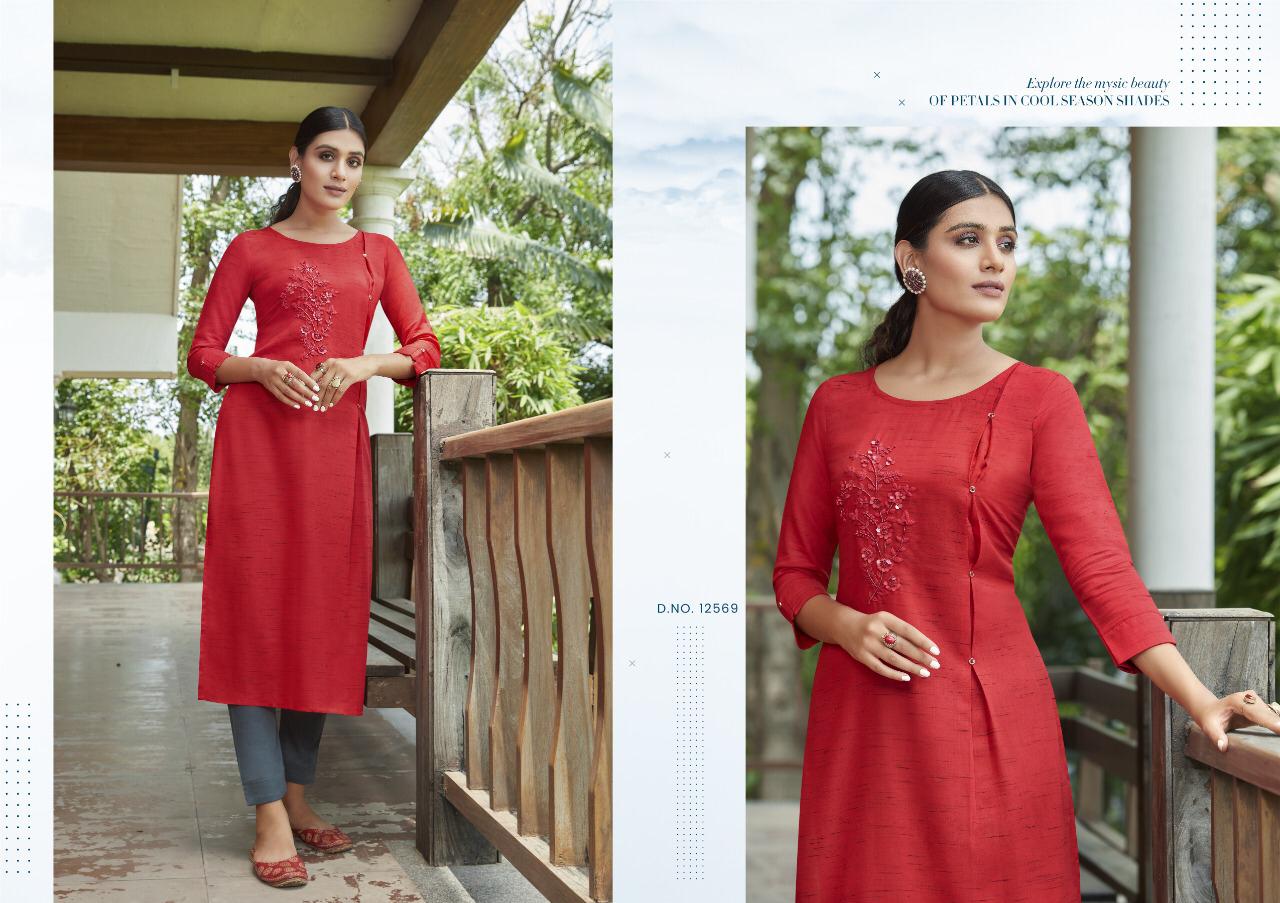 Kalaroop Pears Fancy Wear Designer Kurti Catalog