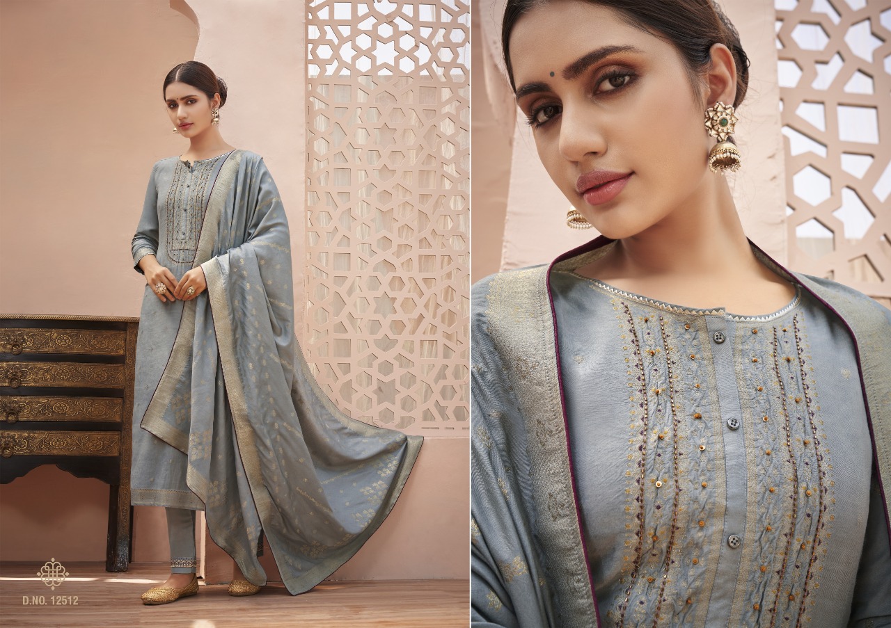 Kalaroop Tani Designer Ethnic Wear Jacquard Ready-made Salwar Suits Catalog