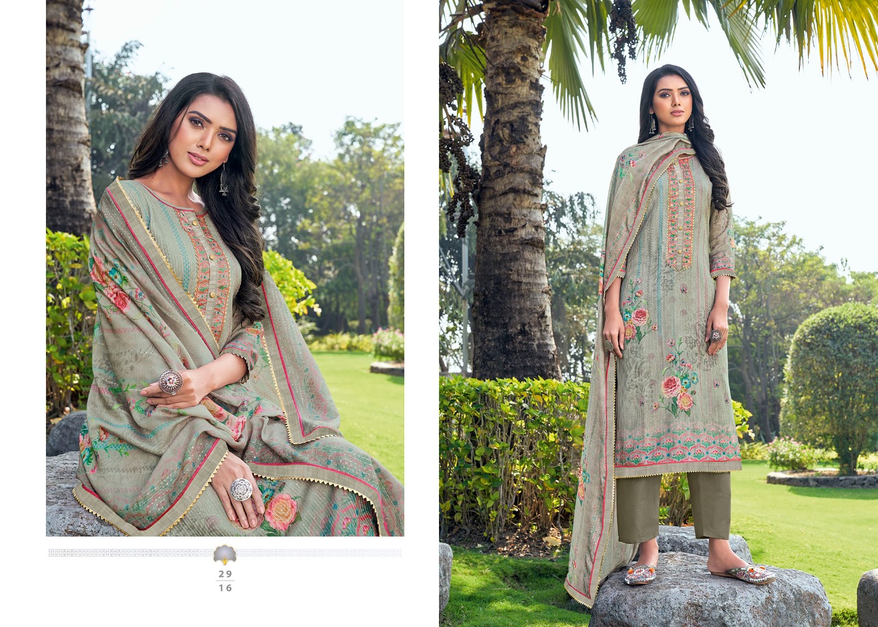 Kessi Flower Valley Designer Ethnic Wear Cotton Readymade Salwar Suits Catalog