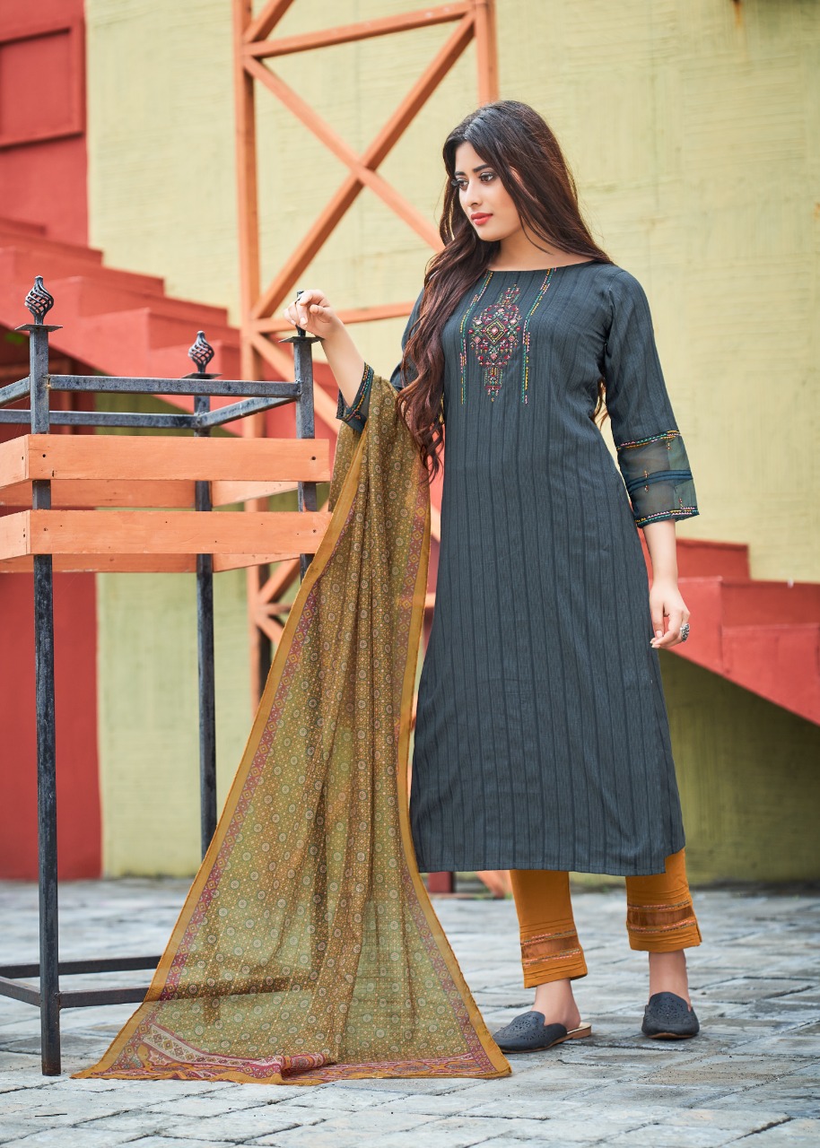 Koodee Saheli Vol 10 Desigenr Festive Wear Viscose Readymade Kurti Catalog