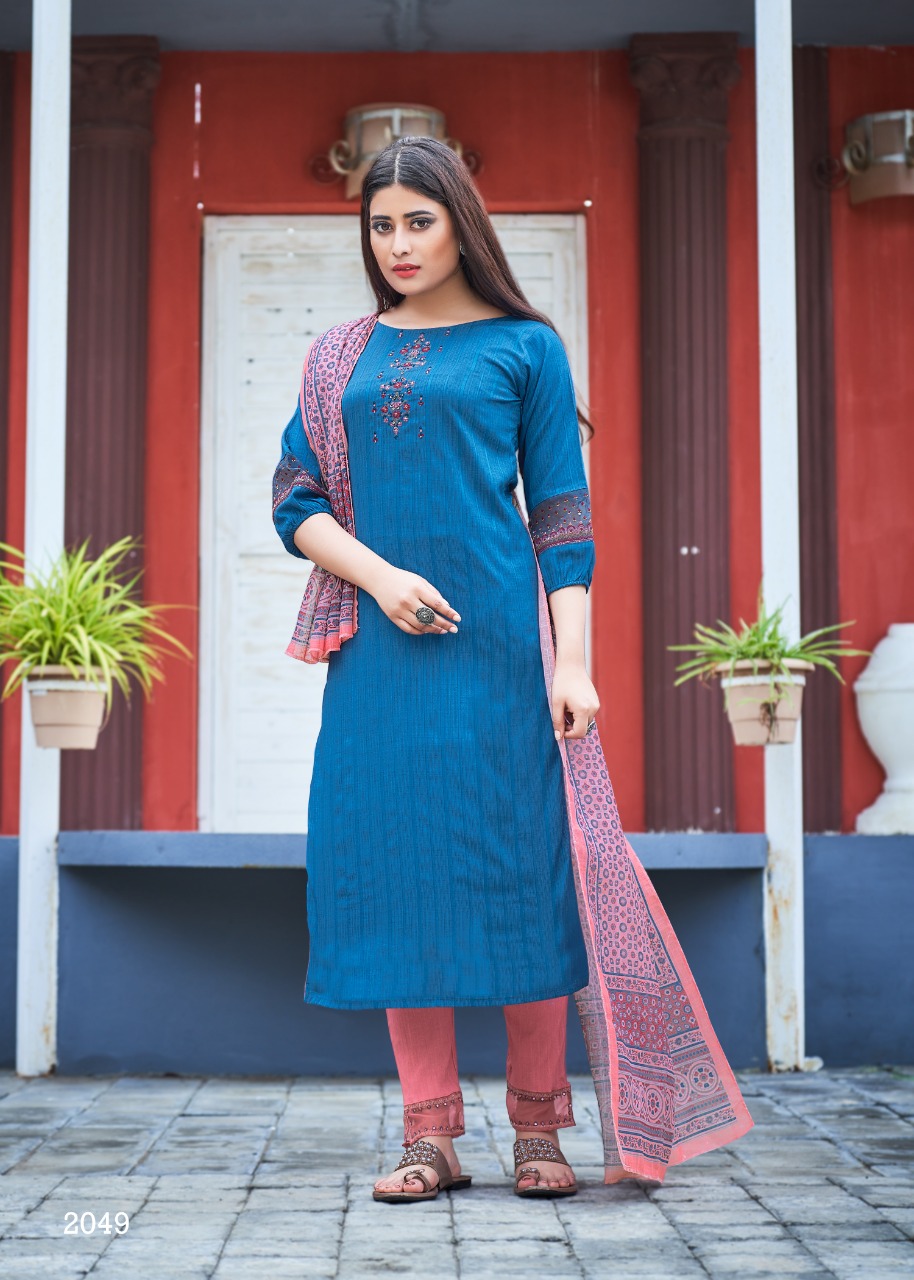 Koodee Saheli Vol 10 Desigenr Festive Wear Viscose Readymade Kurti Catalog
