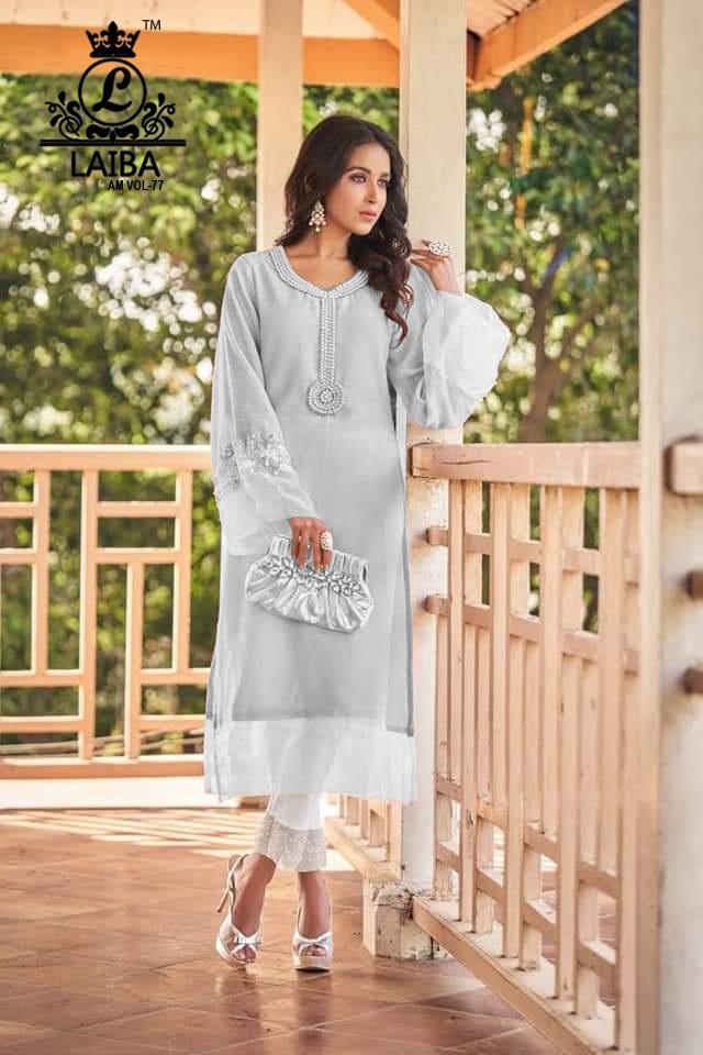 Laiba  Am Vol-77 Designer Pakistani Salwar Suits Catalog