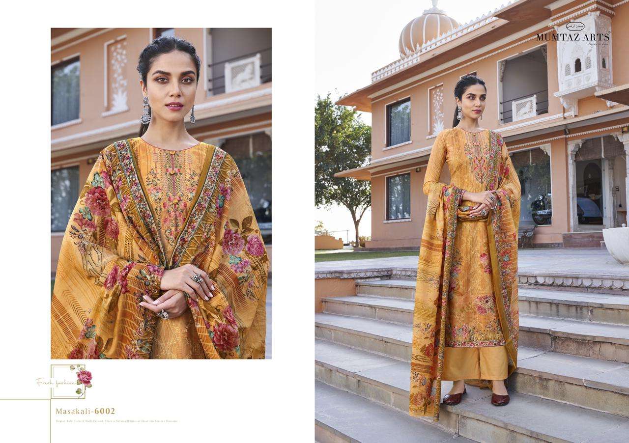 Mumtaz Arts Masakali Karachi Cotton Dress Material Catalog