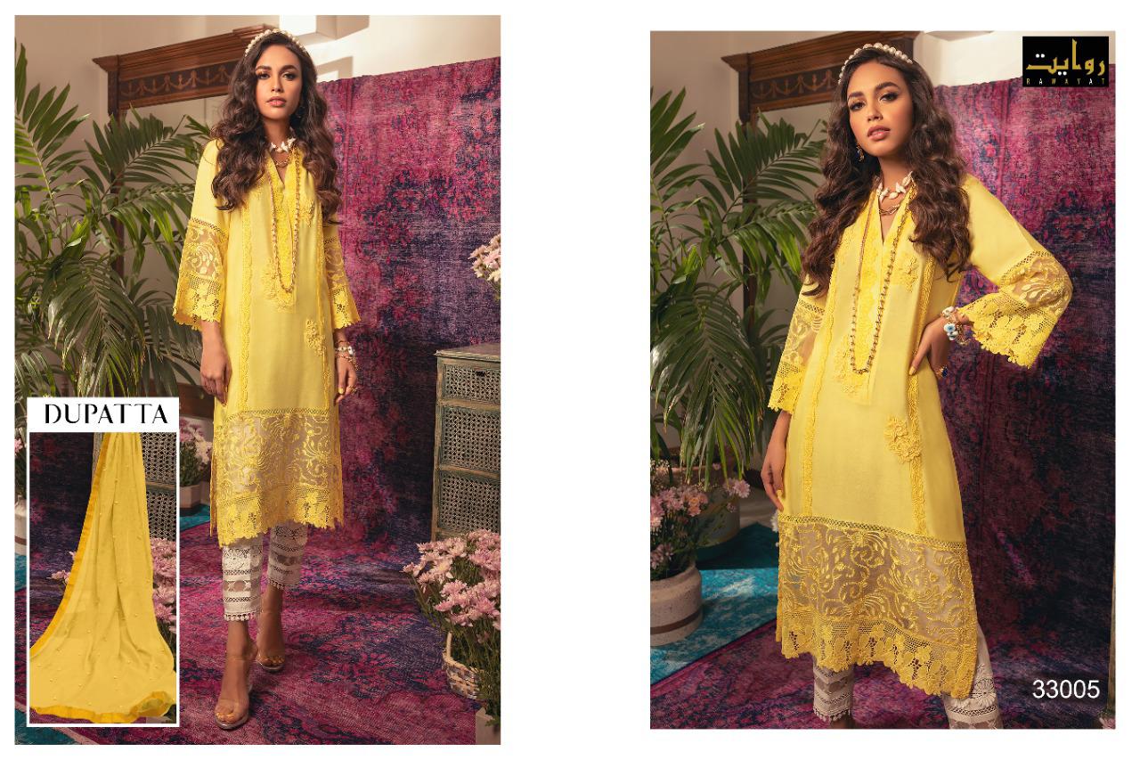 Rawayat Alzohaib Vol 3 Designer Cotton Embroidery Pakistani Salwar Suits Catalog
