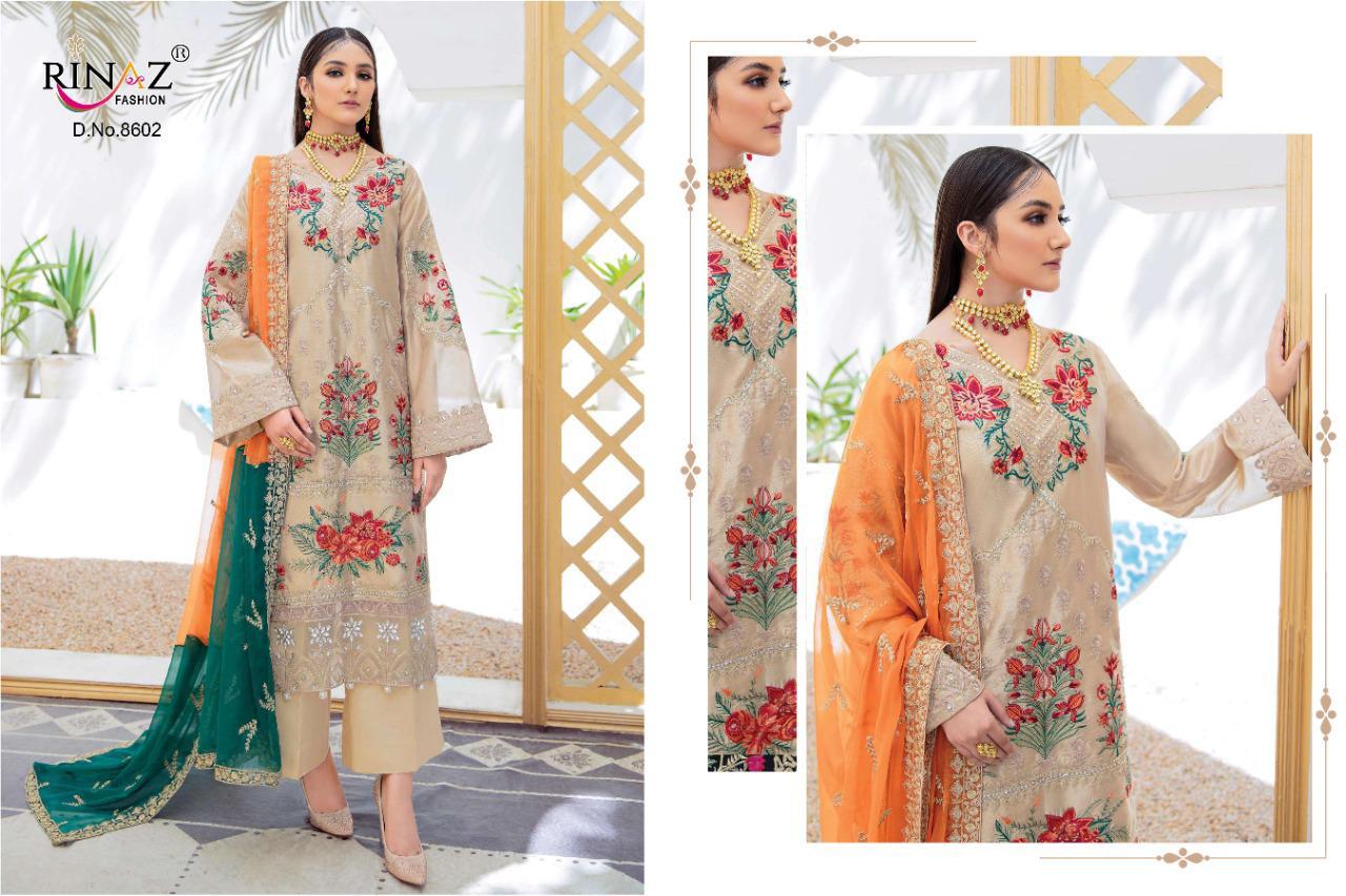 Rinaz Imrozia  Vol 4 Georgette Wear Pakistani Salwar Kameez  Catalog