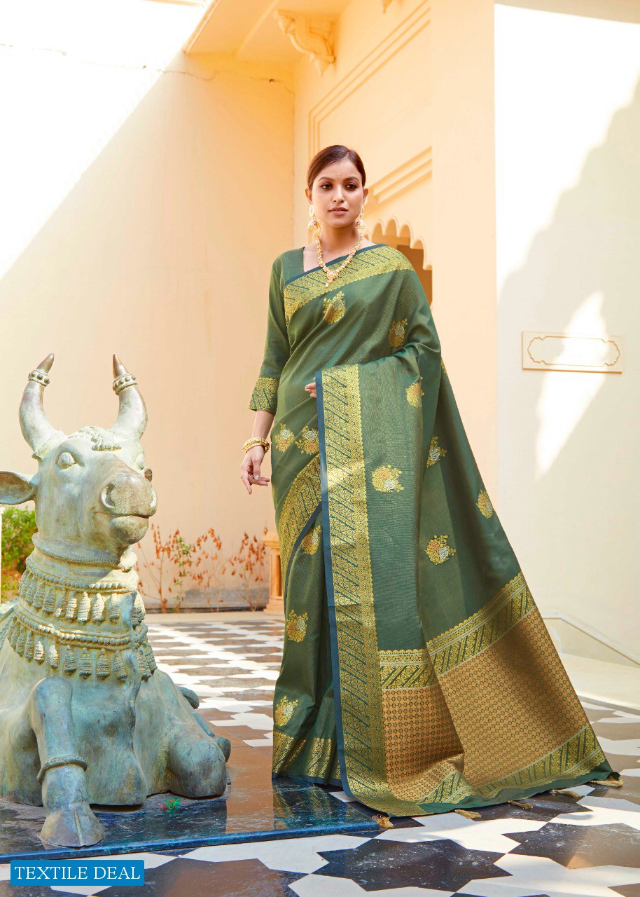 Shangrila Karaikudi Festive Wear Silk Saree Catalog