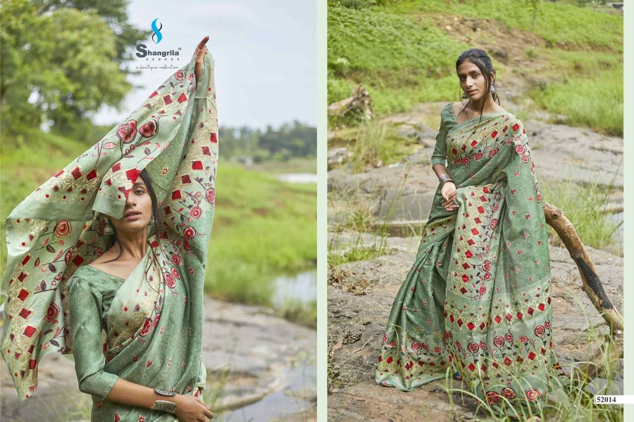 Shangrila  Rashmi Festive Wear Silk Sarees Catalog