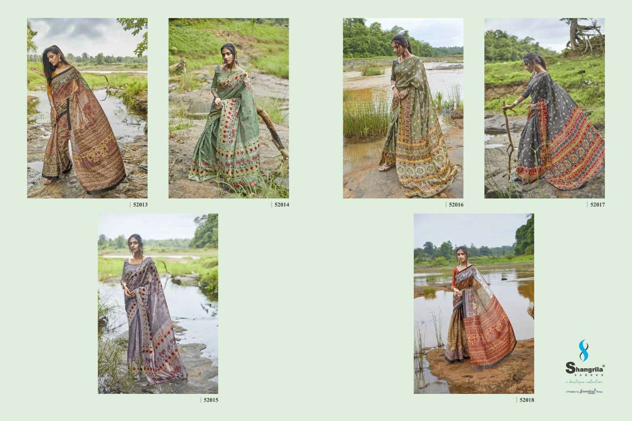 Shangrila  Rashmi Festive Wear Silk Sarees Catalog