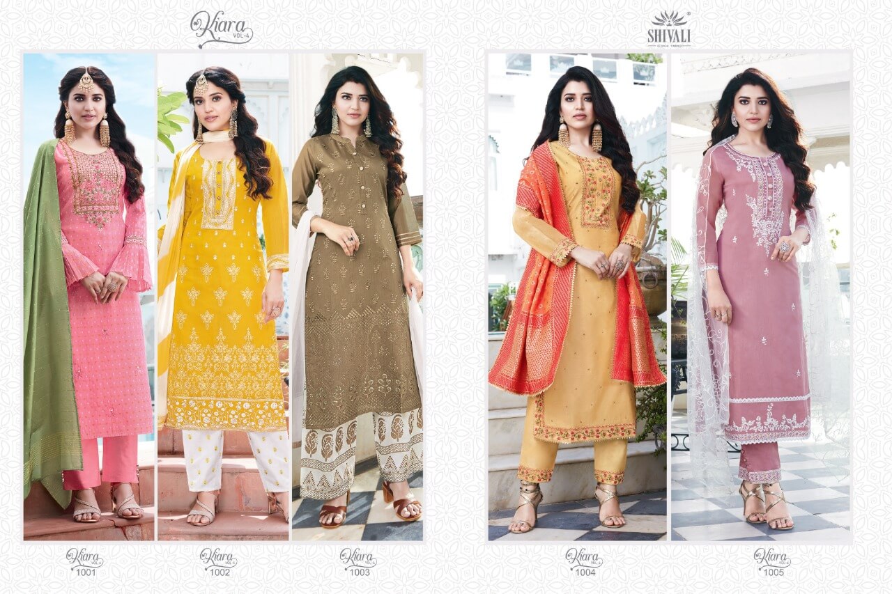 Shivali Kiara Vol  4 Festive Wear Ready Made Catalogue