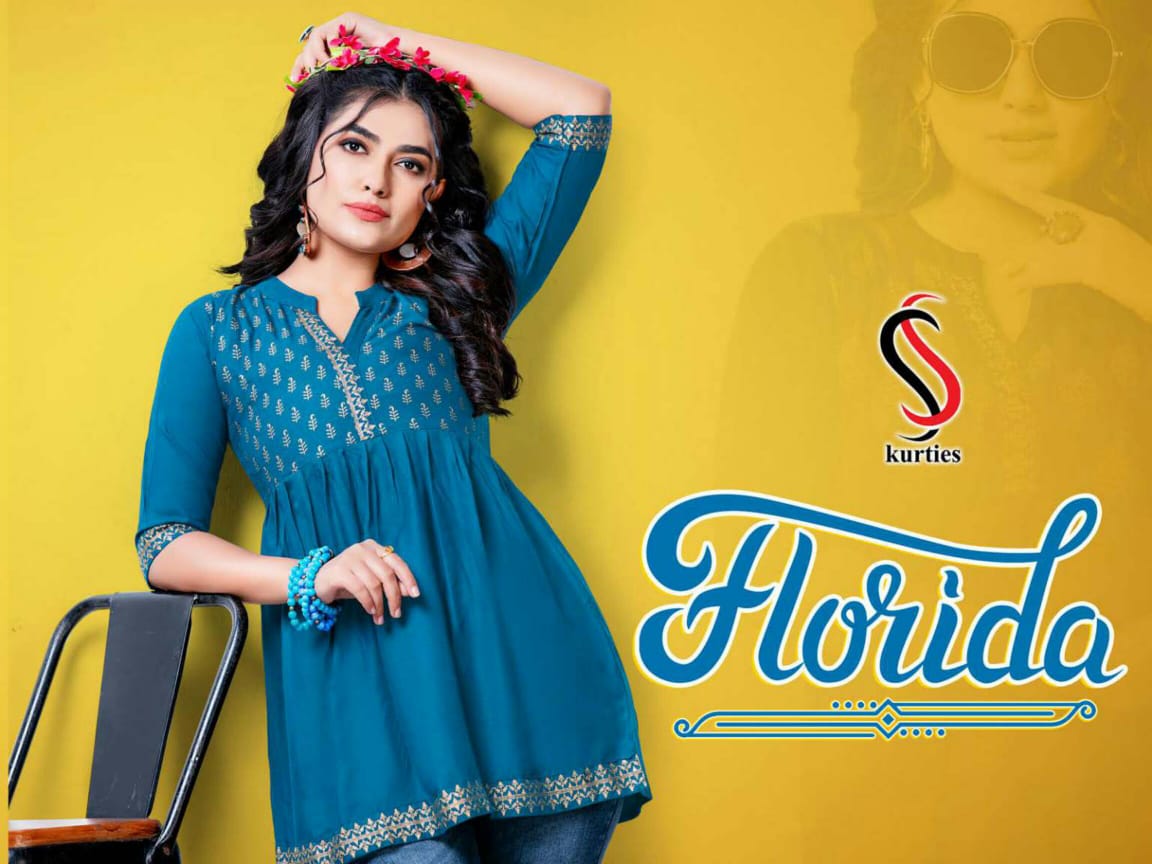 Ss Kurtis Florida Casual Wear Wester Leadies Top  Catalog