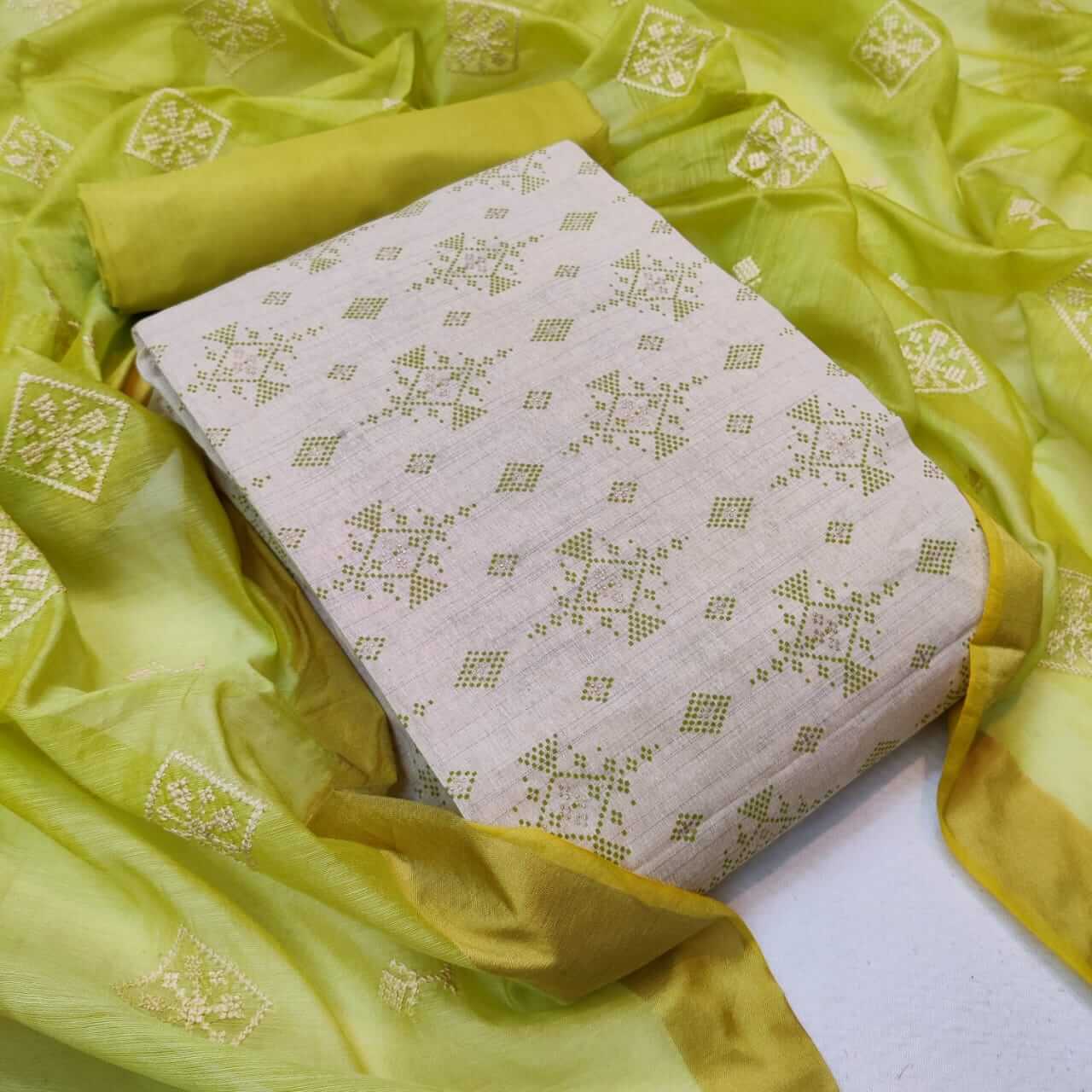 Fc Khadi Cotton Vol 2 Designer Khadi Cotton Dress Materials Catalog