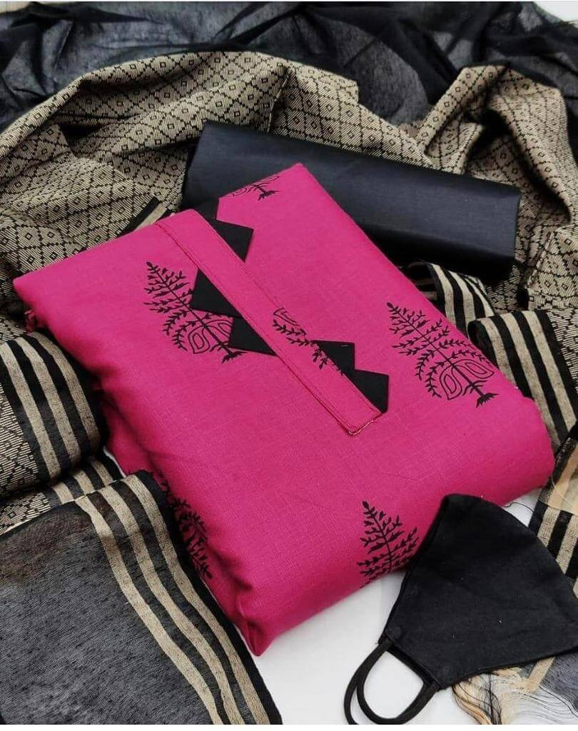 Fc Slub Cotton Vol 11 Designer Cotton Dress Materials Catalog