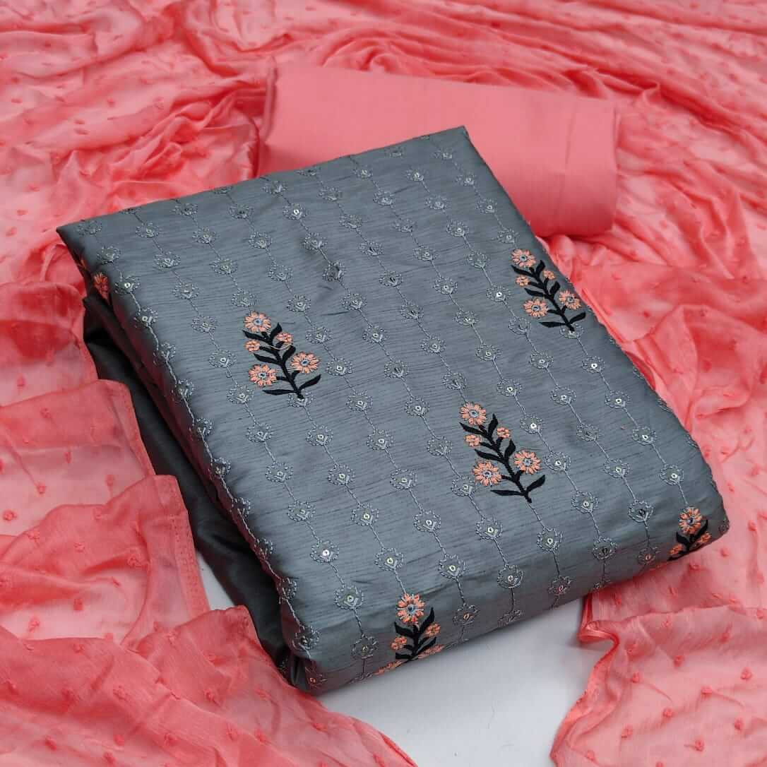 Fc  Silk Cotton Vol 2 Designer Silk Dress Materials Catalog