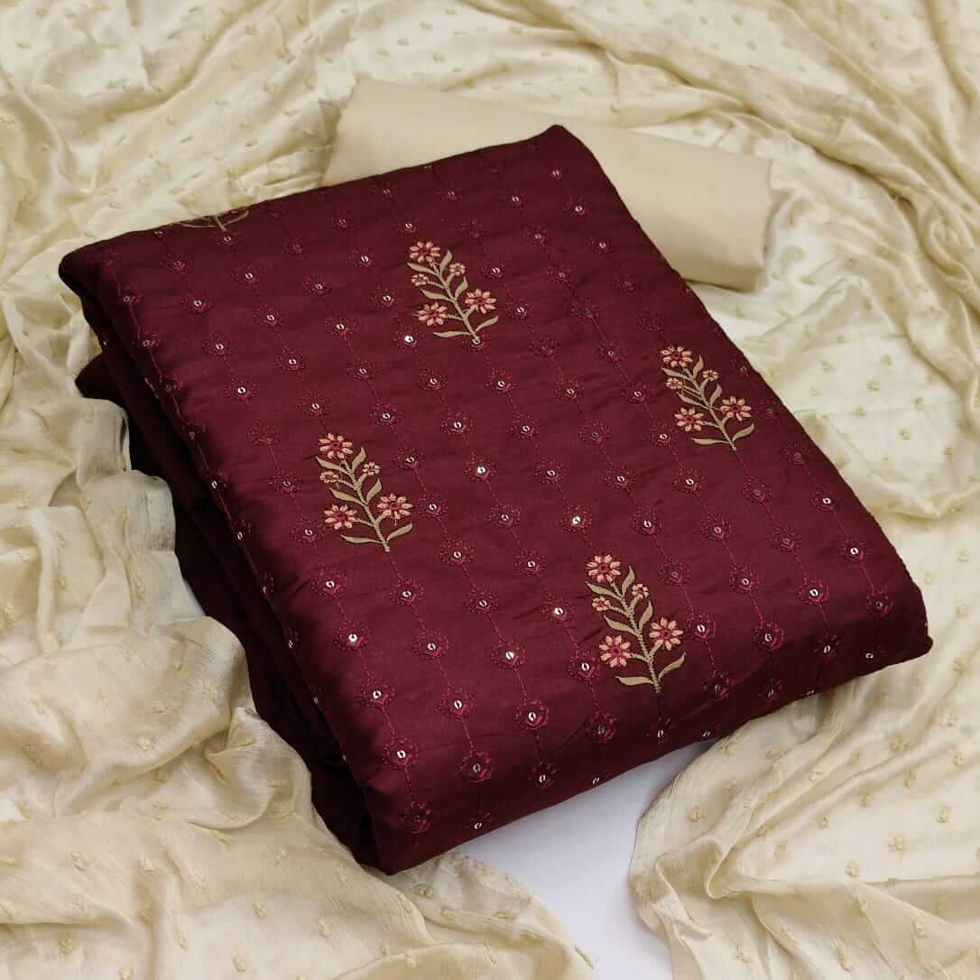 Fc  Silk Cotton Vol 2 Designer Silk Dress Materials Catalog