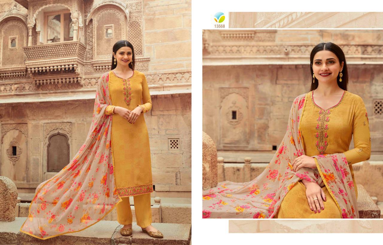 Vinay Silkina Royal Crepe Vol 30 Wholesale Suit Salwar Kameez  Catalog