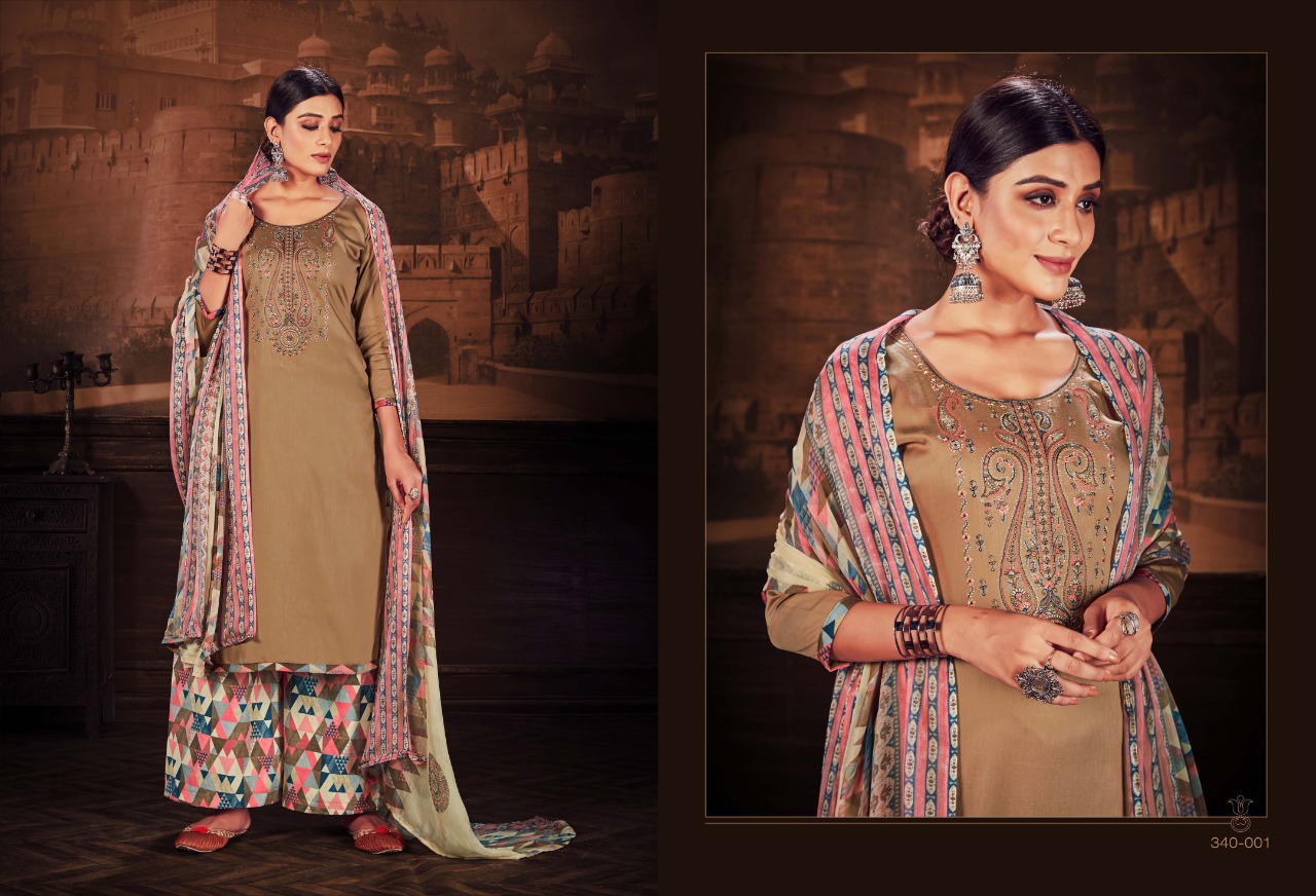 Zulfat Ishika Cotton Designer Embroidery Salwar Suits Catalog