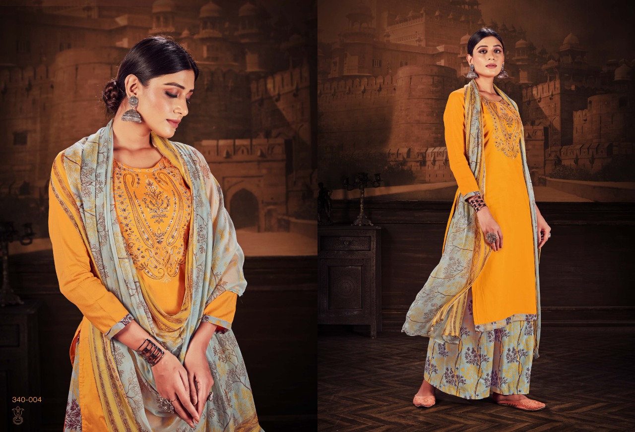 Zulfat Ishika Cotton Designer Embroidery Salwar Suits Catalog