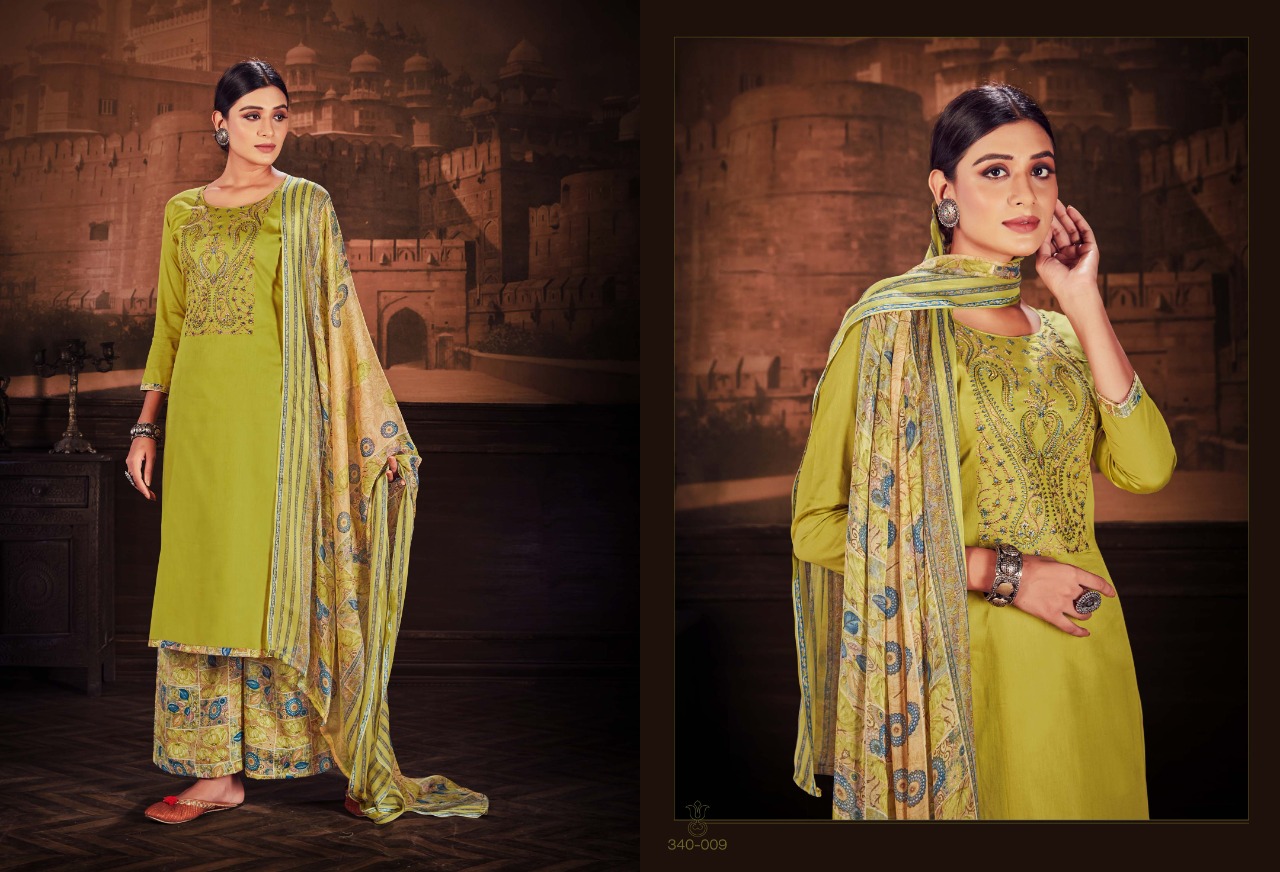 Zulfat Ishika Cotton Designer Embroidery Salwar Suits Catalog