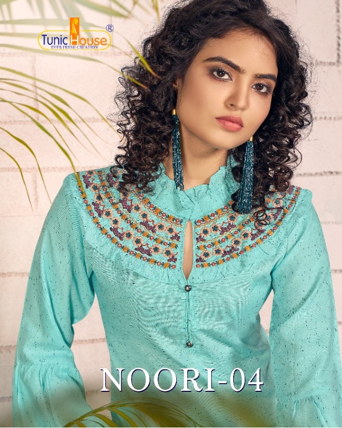 Tunic House Noori Vol-4 Designer Short Top Catalouge