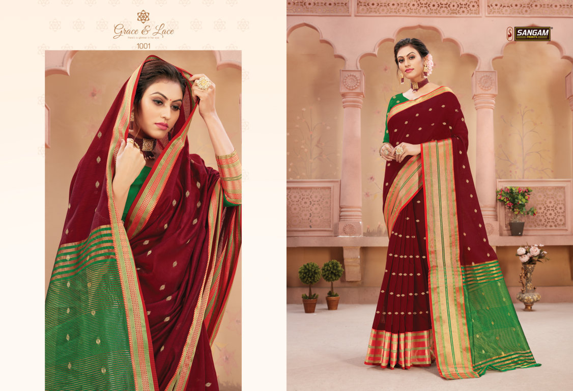 Sangam Presents Ratnalekha Handloom Silk Sarees