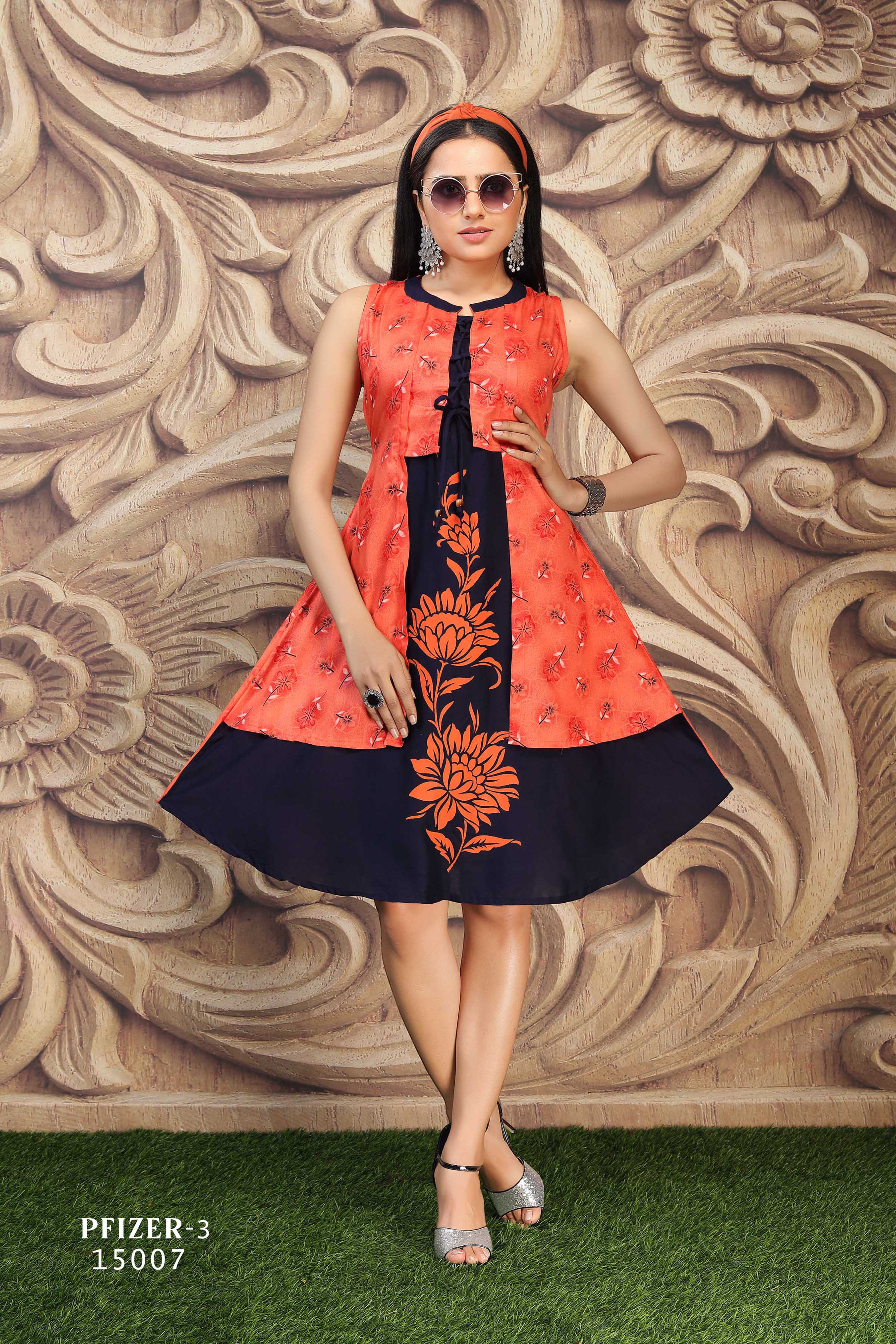 Premnath Pfizer Vol.3 Western Style Fancy Kurtis At Reasonable Price