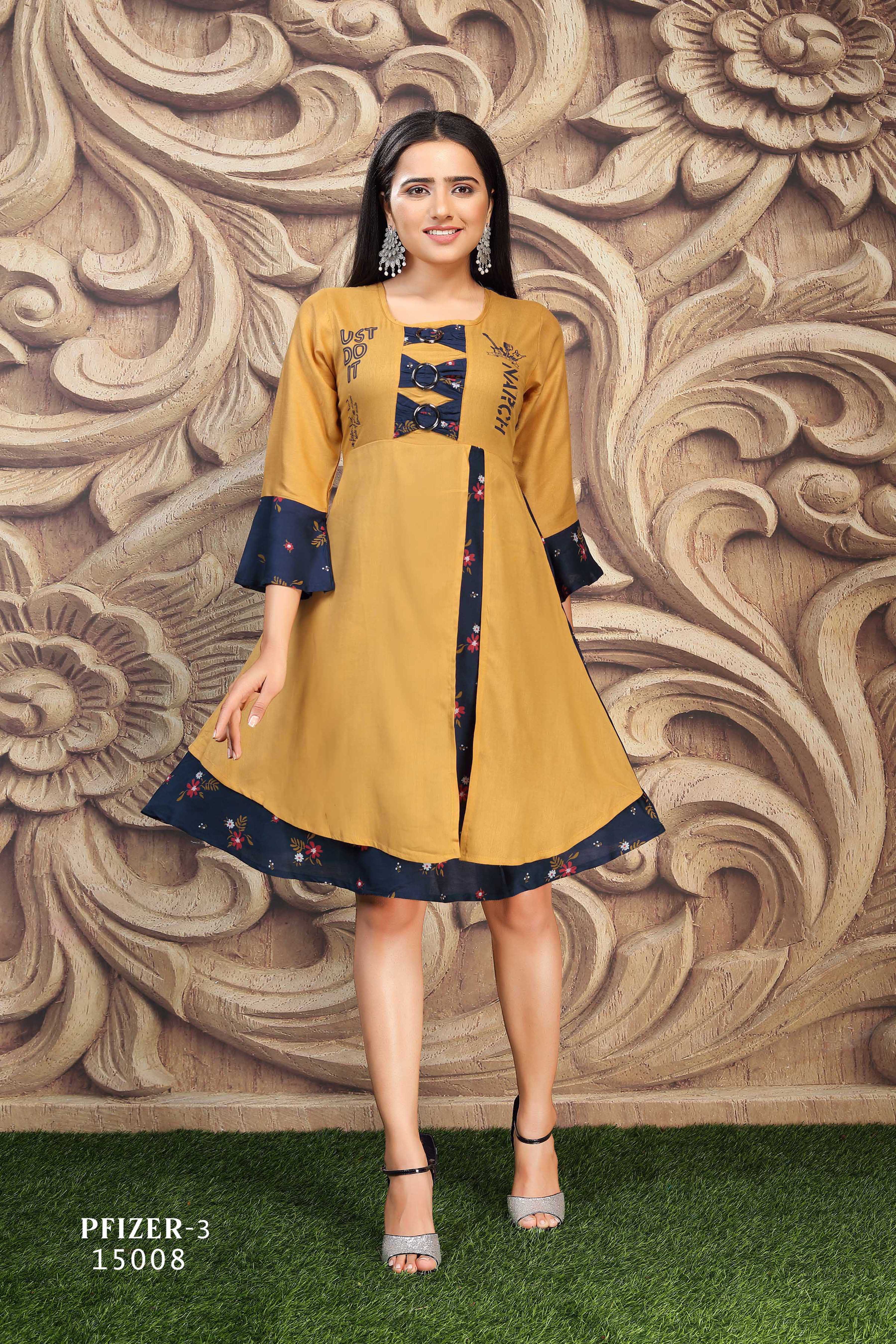 Premnath Pfizer Vol.3 Western Style Fancy Kurtis At Reasonable Price