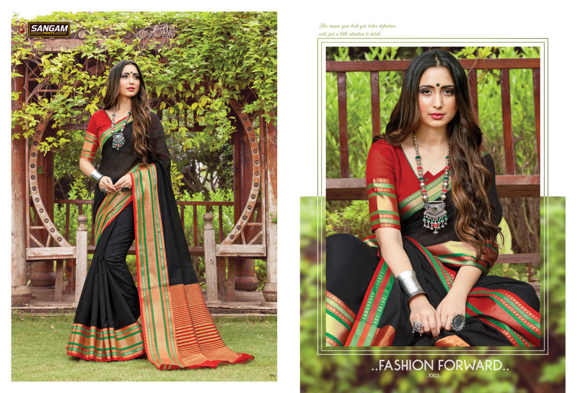 Sangam Presents Godawari Handloom Cotton Sarees