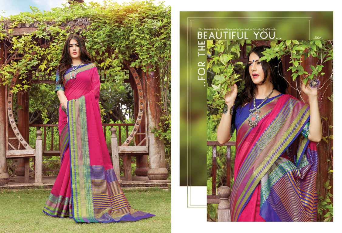 Sangam Presents Godawari Handloom Cotton Sarees