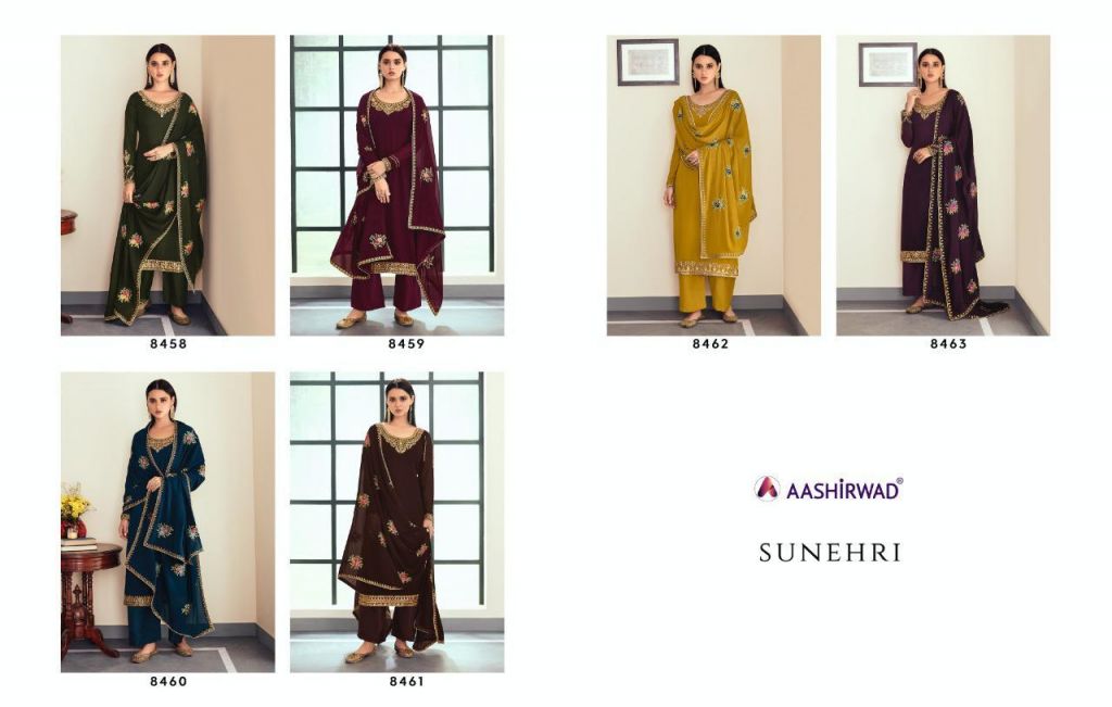 Aashirwad Sunehri Designer Salwar Suits Buy Women Shop Latest Catalog