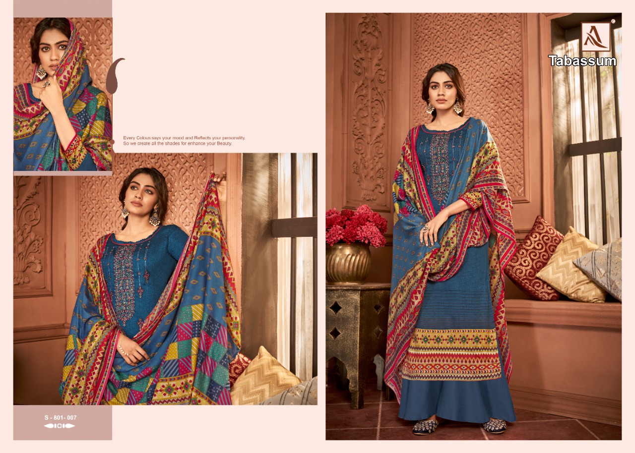 Alok Tabassum Digital Printed Designer Dress Material Catalog