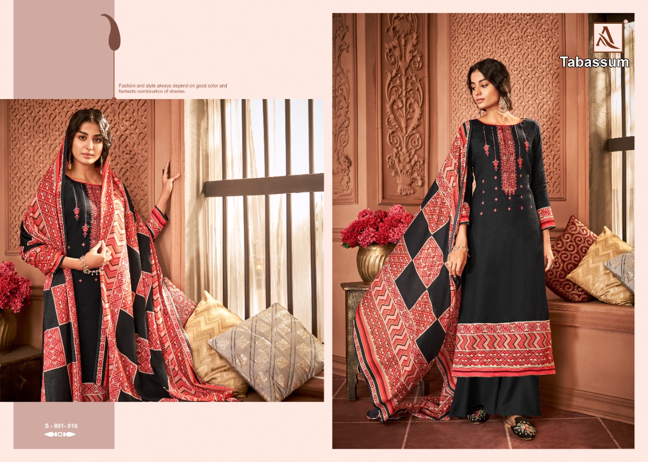 Alok Tabassum Digital Printed Designer Dress Material Catalog