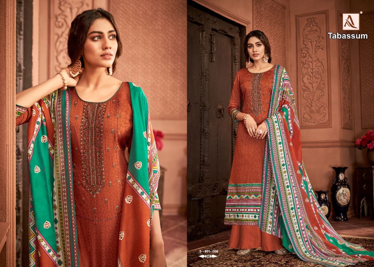 Alok Tabassum Digital Printed Designer Dress Material Catalog