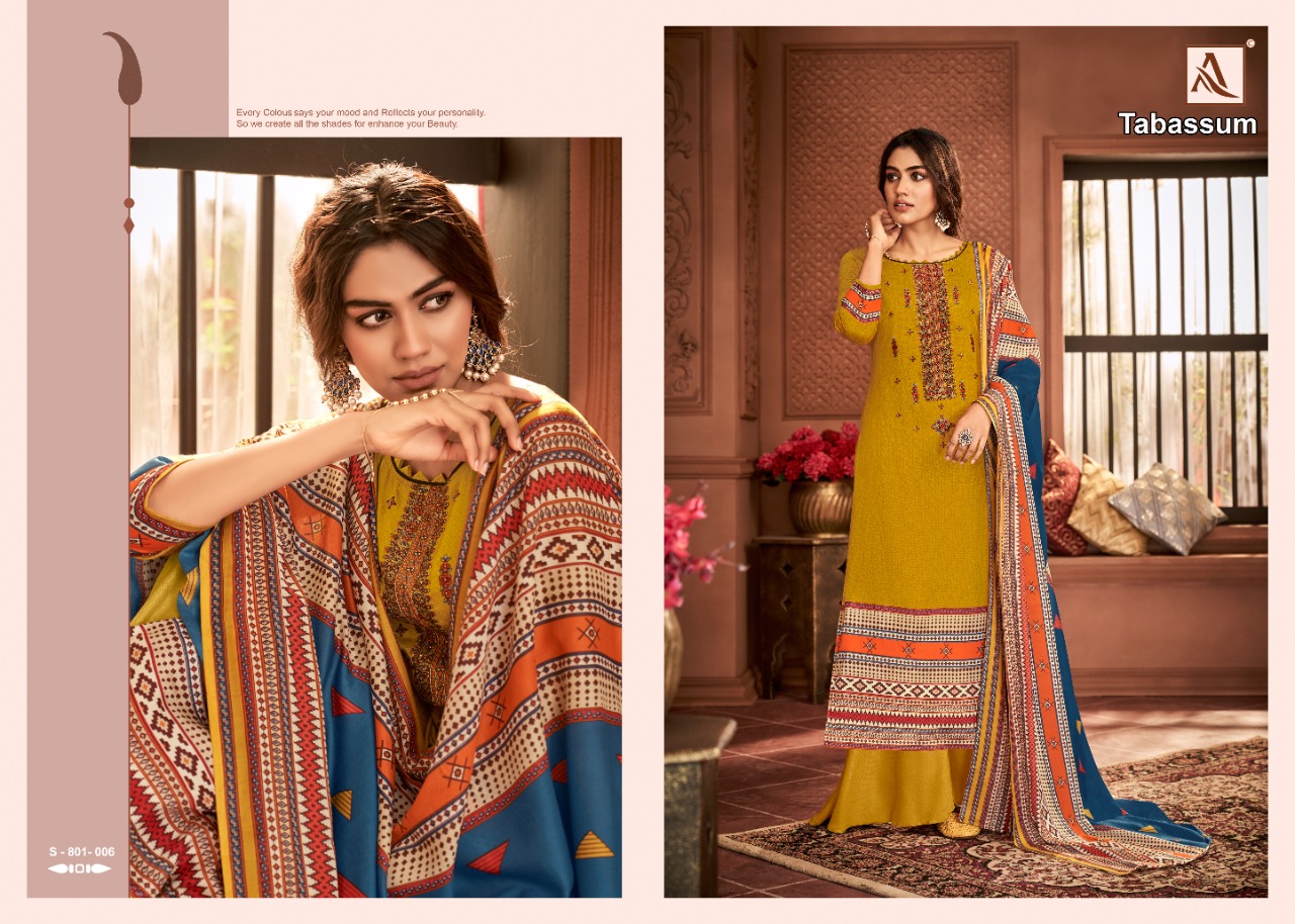 Alok Tabassum Digital Printed Designer Dress Material Catalog