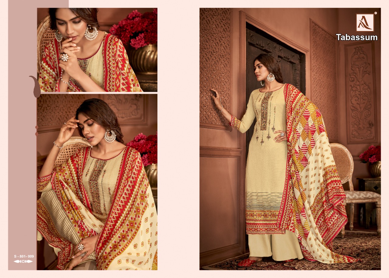 Alok Tabassum Digital Printed Designer Dress Material Catalog
