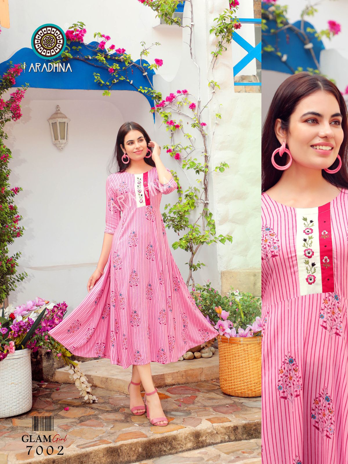Aradhna Glam Girl Vol  7 Rayon Printed Designer Long Kurti Catalog