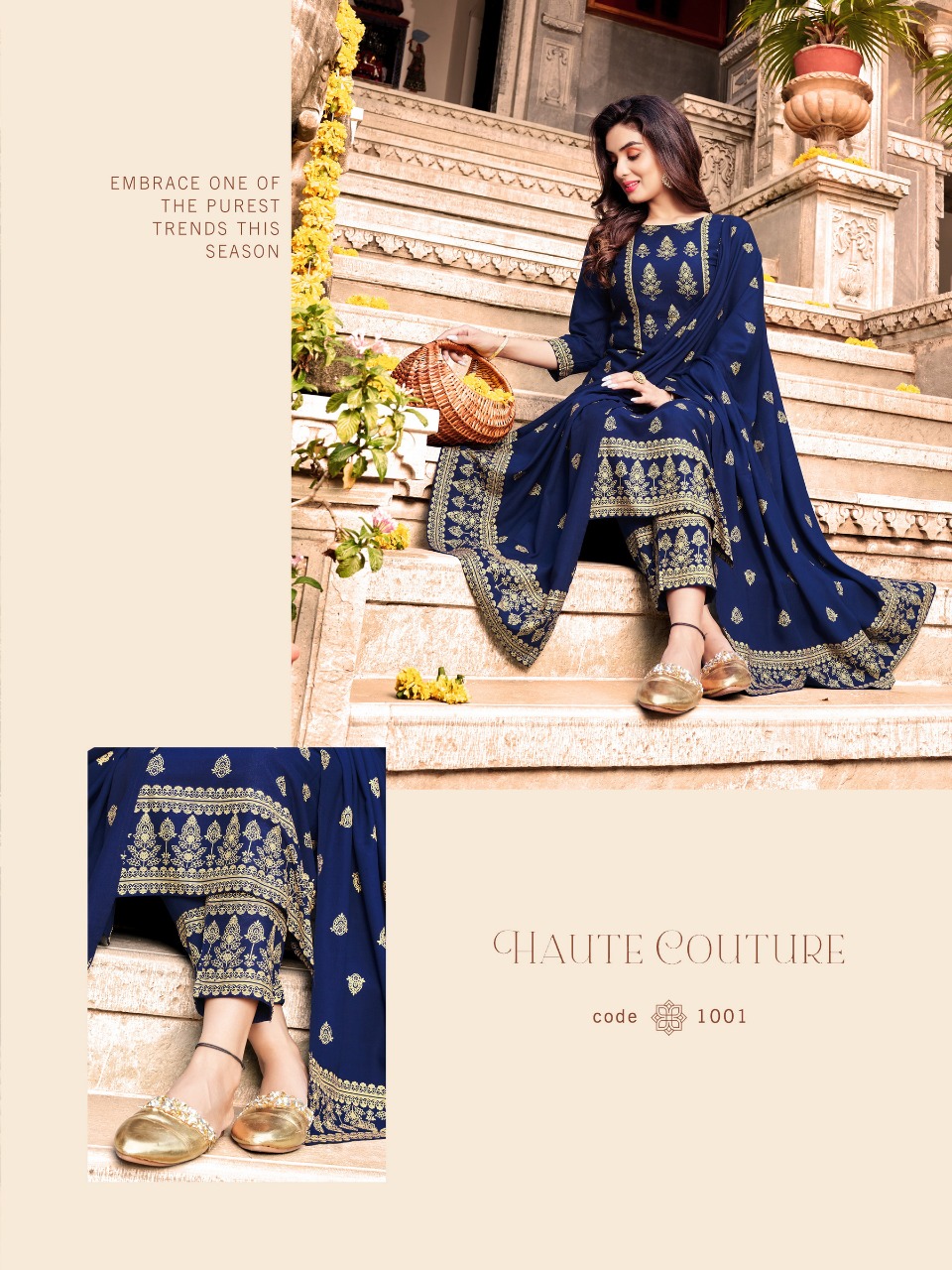 Banwery Parishi Print Ready-made  Kurti Catalog