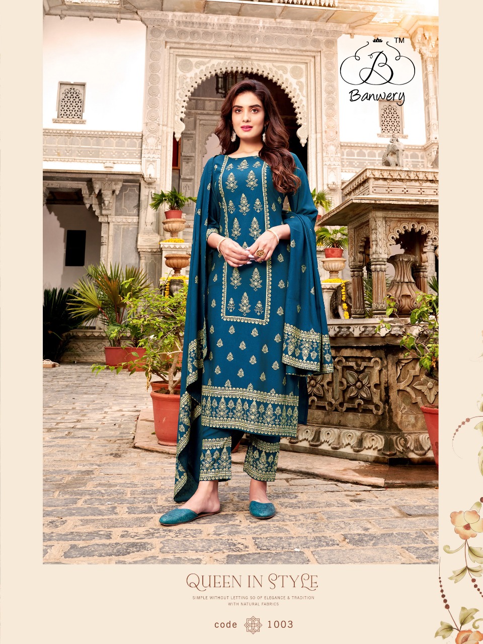 Banwery Parishi Print Ready-made  Kurti Catalog