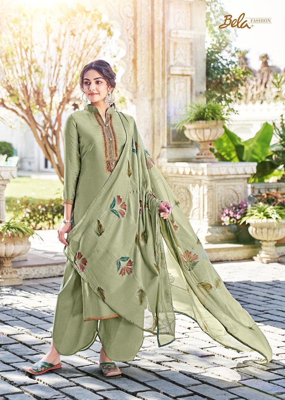 Bela Masakali Vol  6 Cotton Silk Designer Salwar Kameez Catalog
