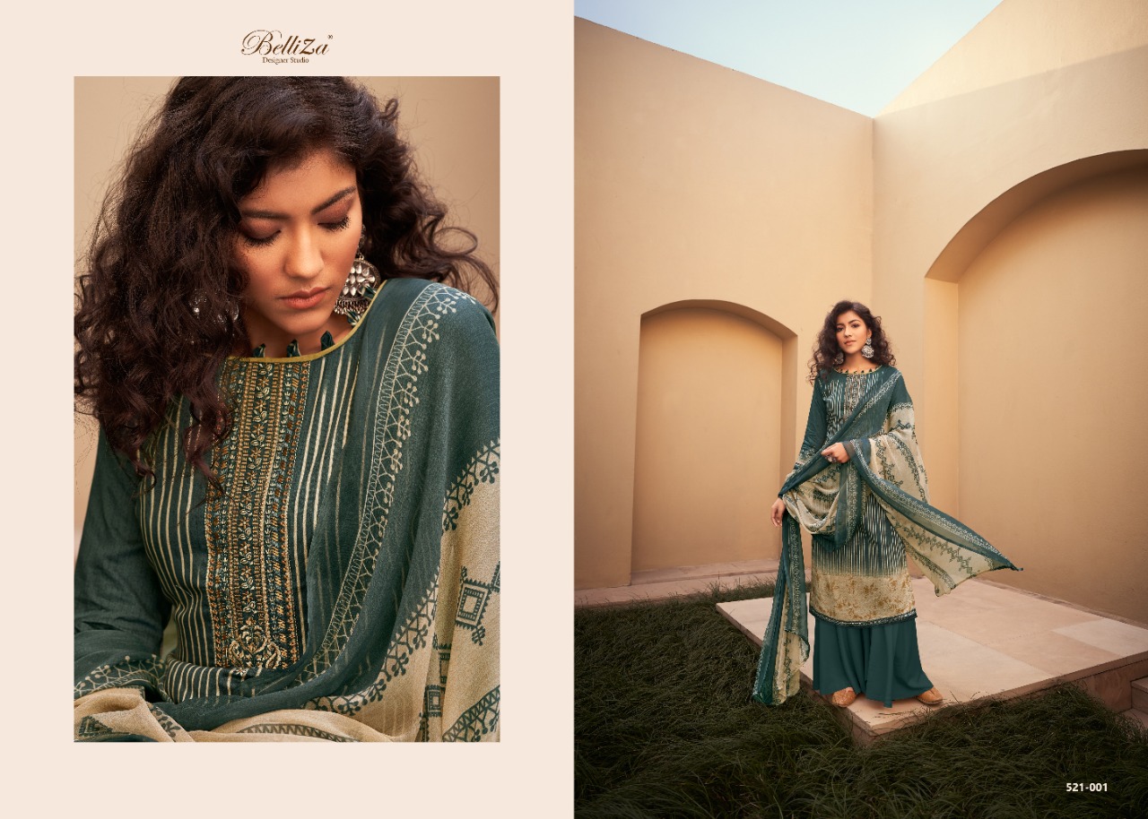 Belliza Bliss Vol 2 Pure Jam Designer Dress Material Catalog